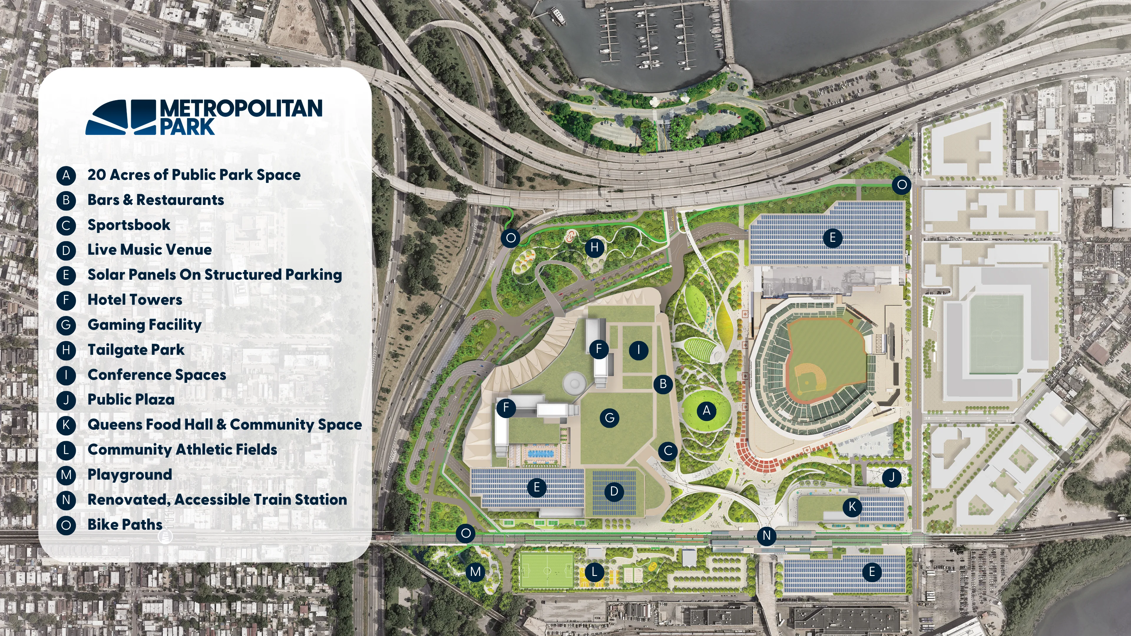 Overhead Rendering of Metropolitan Park